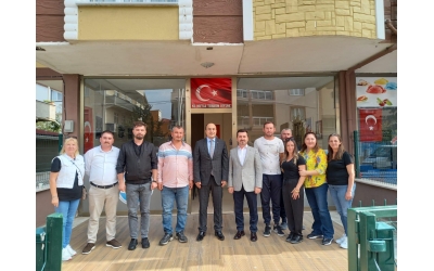 Ergene Kaymakamımız Sayın Kadir DUMAN Derneğimize ziyarette bulundular.