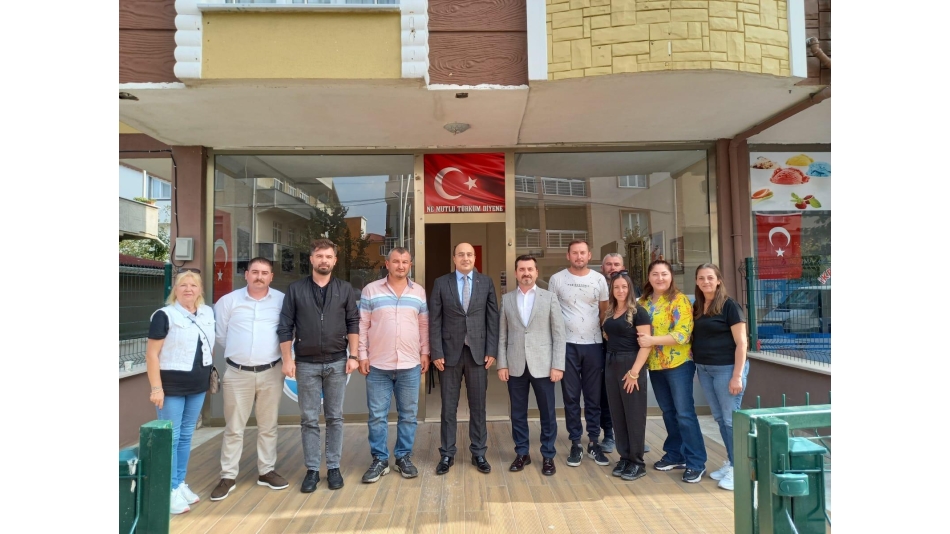 Ergene Kaymakamımız Sayın Kadir DUMAN Derneğimize ziyarette bulundular.
